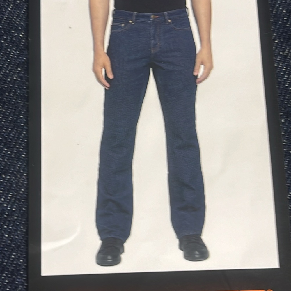 NWT(REALTREE)men’s jeans 36X32
BY/PAR BOSTON TRADERS®FLANNEL LINED
DENIM JEAN